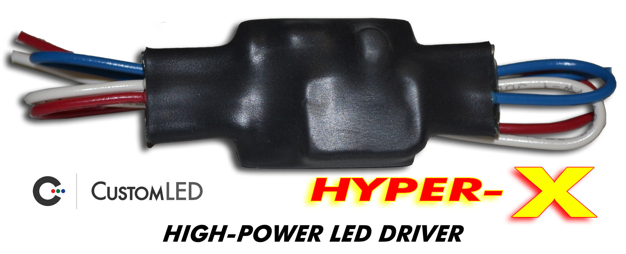 Hyper-X High-Power LED Driver pour Custom LED Lighting sur Motos | Custom LED