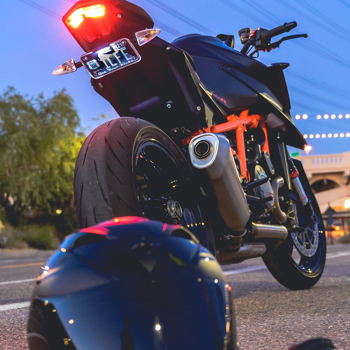 Ultimate Stealth License Plate Bracket Fender Eliminator Kit for 2020-2023 KTM 1290 Super Duke R