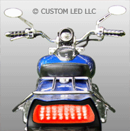 Suzuki Boulevard M50 Kit retrofit Feu arrière LED intégré pour les années 2005 2006 2007 2008 2009 par Custom LED