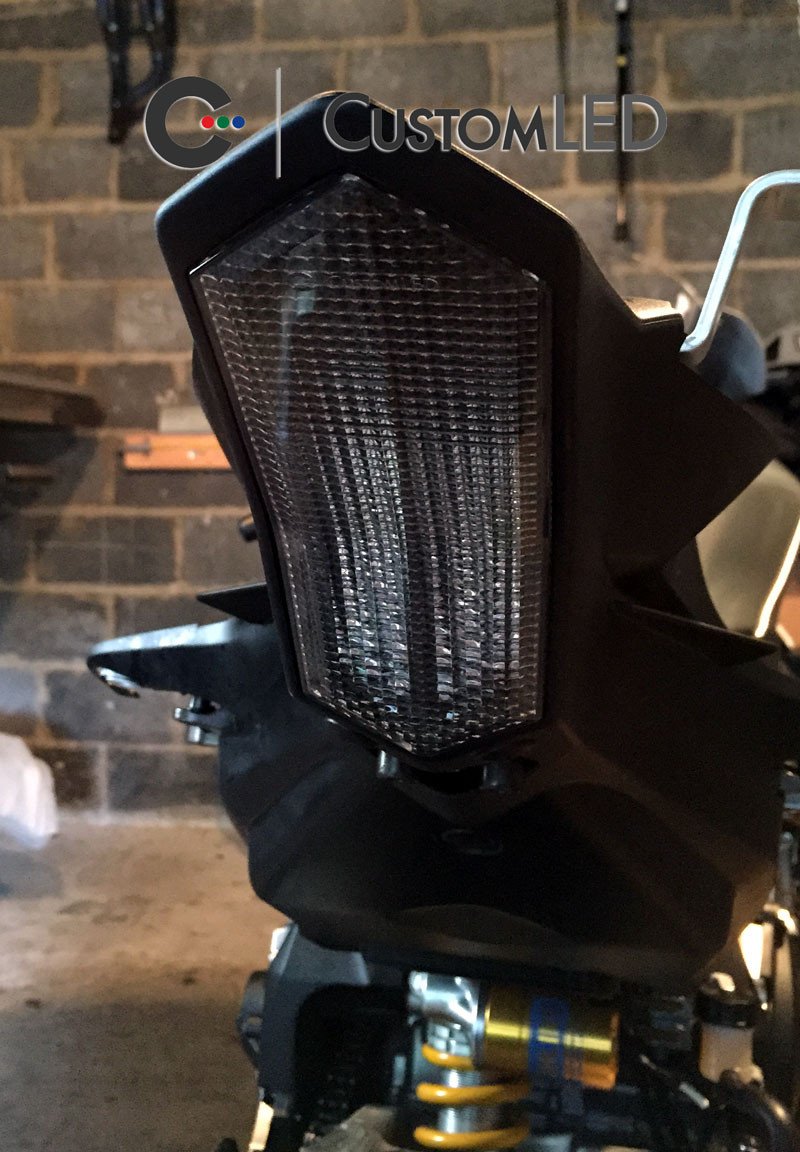Yamaha YZF-R7 Blaster-X Feu arrière LED intégré pour year 2022-2026 par Custom LED - Clear Lens