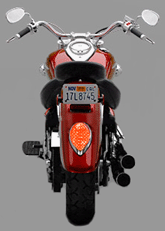 Yamaha Road Star (Midnight, Silverado, Road Star) Integrated LED Tail Light Retrofit Kit for years 2004 2005 2006 2007 2008 by Custom LED