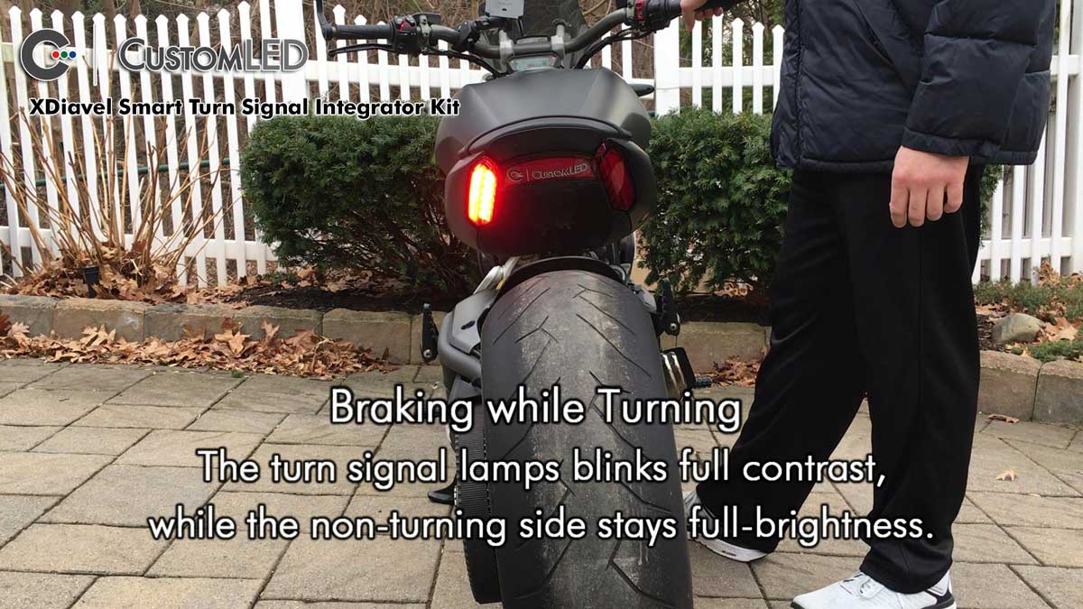 XDiavel Smart Clignotant Integrator Kit - Custom LED