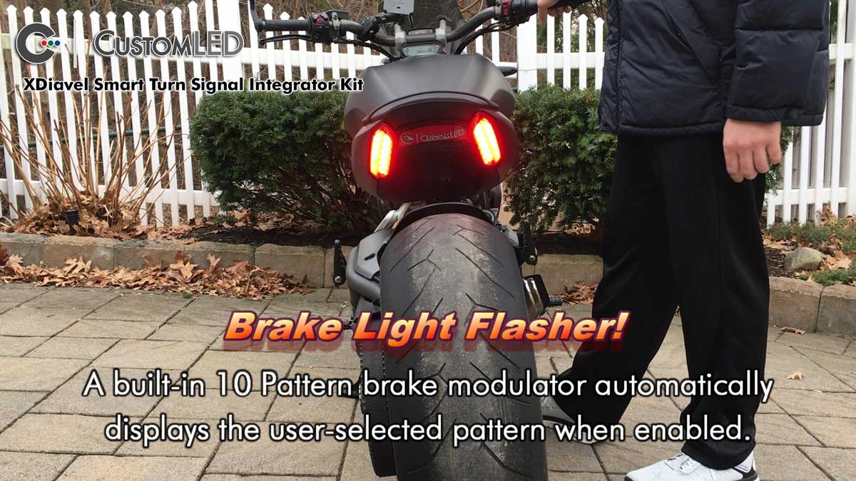 XDiavel Smart Clignotant Integrator Kit - Custom LED