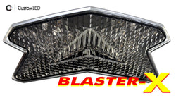 Kawasaki Z125 PRO Blaster-X Integrated LED Tail Light for years 2017-2026 - Clear Lens