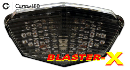 Kawasaki Ninja 250R Blaster-X Feu arrière LED intégré pour les années 2008 2009 2010 2011 2012 par Custom LED