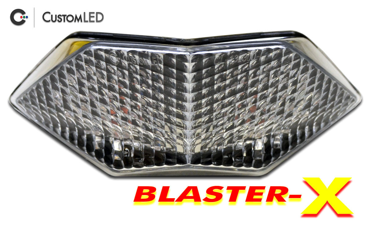 Kawasaki Ninja 300 Blaster-X Integrated LED Tail Light for years 2013 2014 2015 2016 2017 by Custom LED